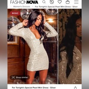Fashion Nova Dress XS or S